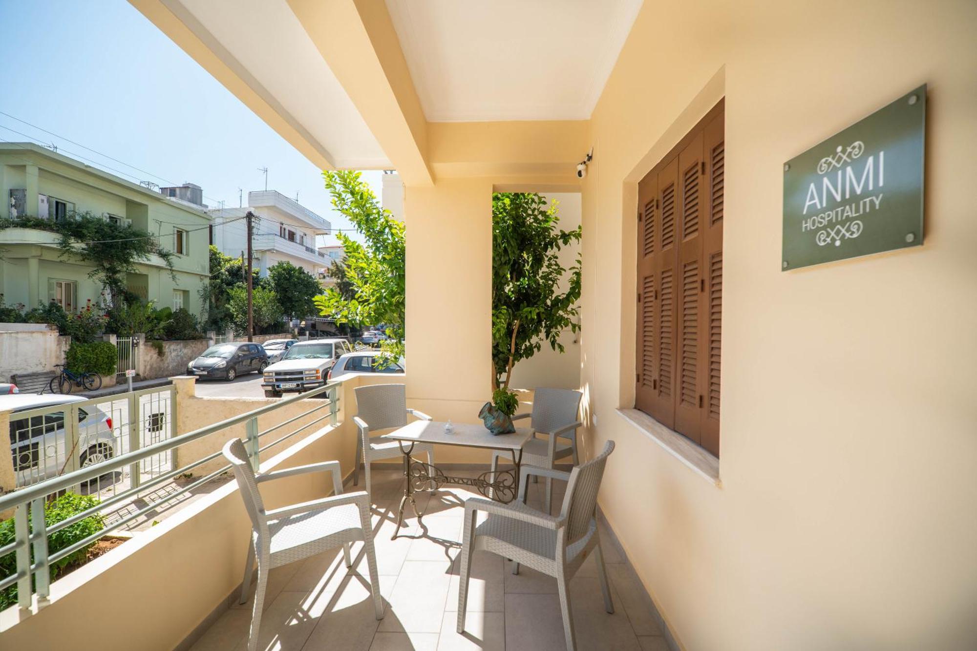 Anmi Hospitality Apartman Hriszí Aktí Haniá Kültér fotó