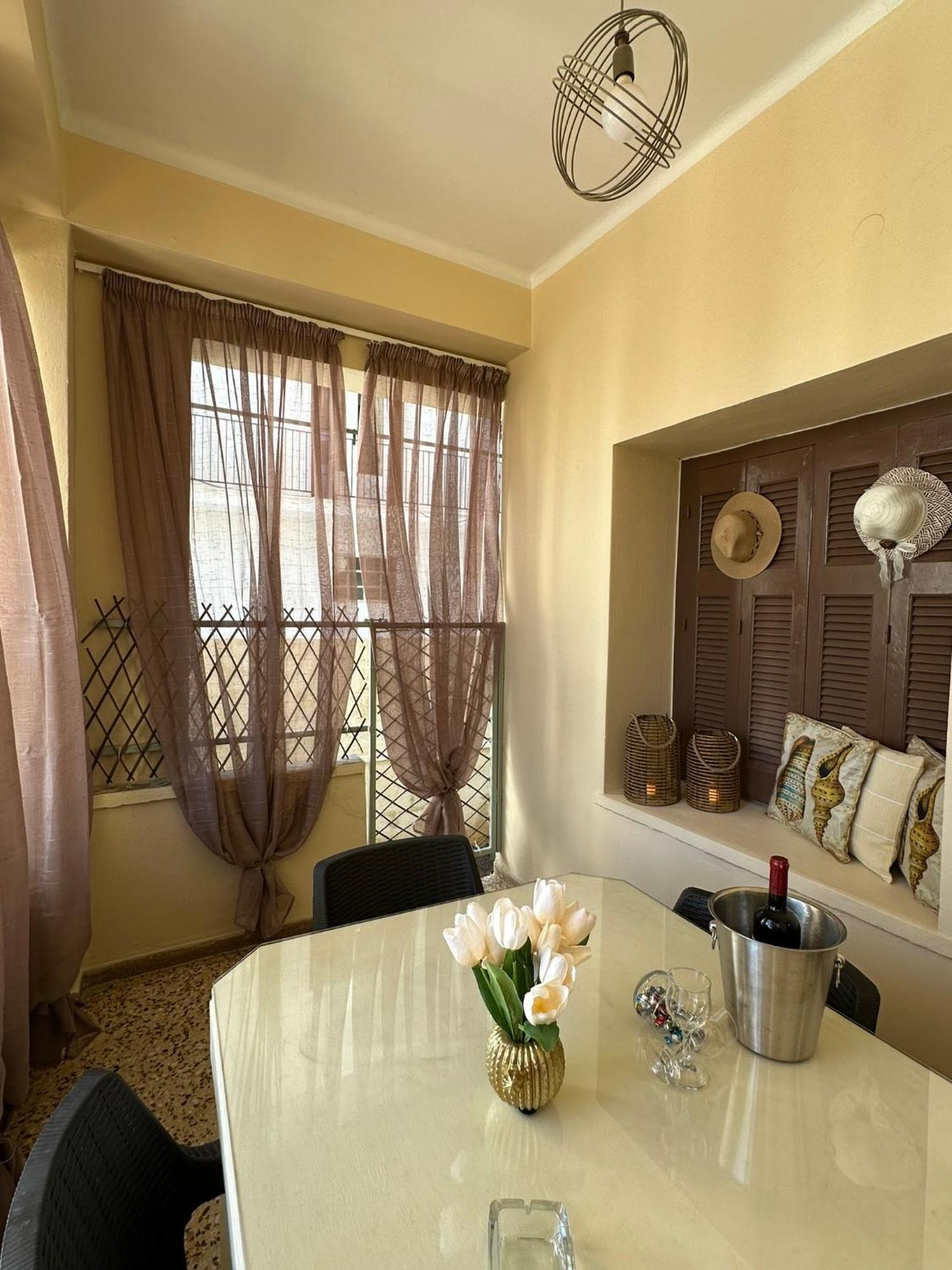 Anmi Hospitality Apartman Hriszí Aktí Haniá Kültér fotó