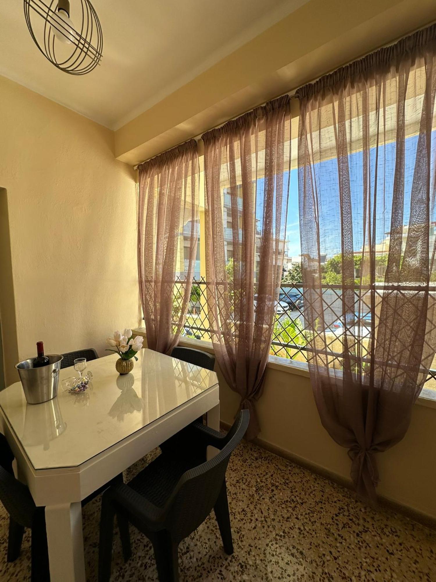 Anmi Hospitality Apartman Hriszí Aktí Haniá Kültér fotó